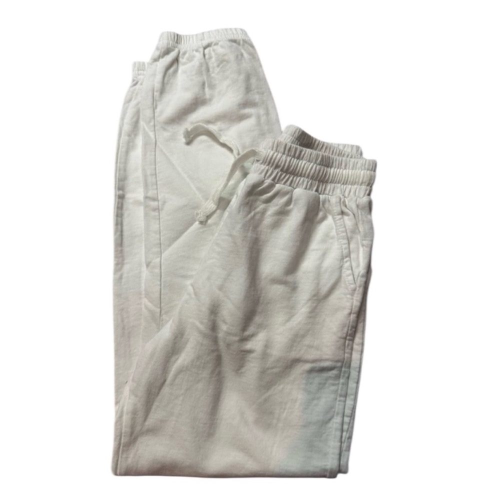 White Drawstring Pants